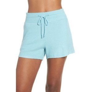 Joe's Blue Drawstring Waist French Terry Pull On Sleep Short Loungewear Sz Large